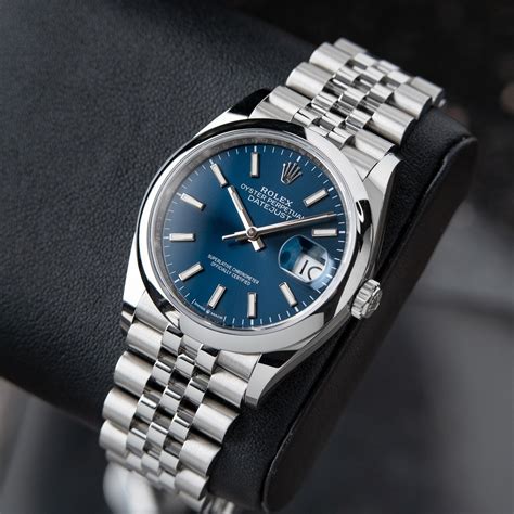 cinturino jubilee rolex usato|Rolex Datejust 36 'Blue Dial .